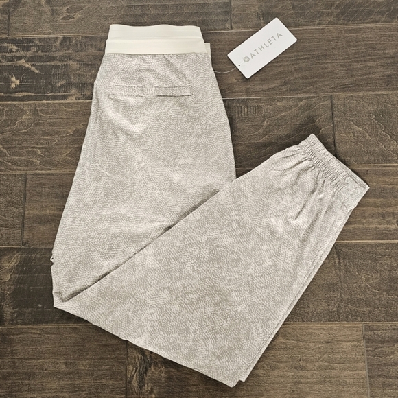 New Athleta Women's Venture Printed Pant sz 8 - Picture 6 of 6